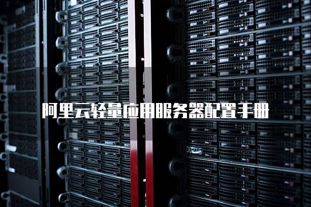 阿里云轻量应用服务器配置手册