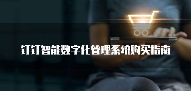 钉钉智能数字化管理系统购买指南