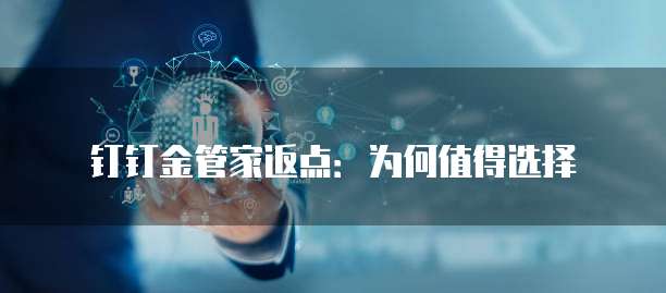 钉钉金管家返点：为何值得选择