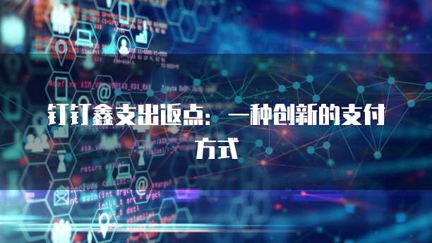 钉钉鑫支出返点:一种创新的支付方式