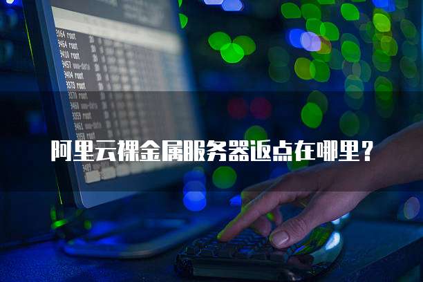 阿里云裸金属服务器返点在哪里?