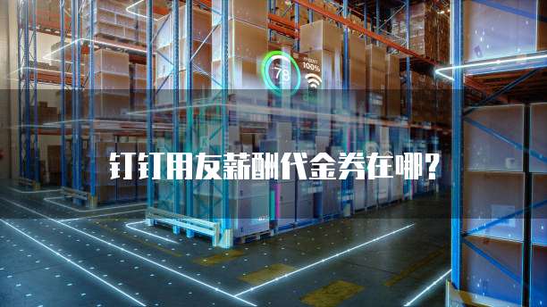 钉钉用友薪酬代金券在哪?