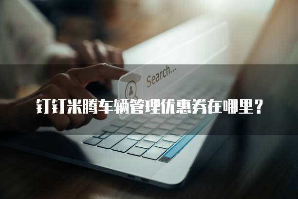 钉钉米腾车辆管理优惠券在哪里？