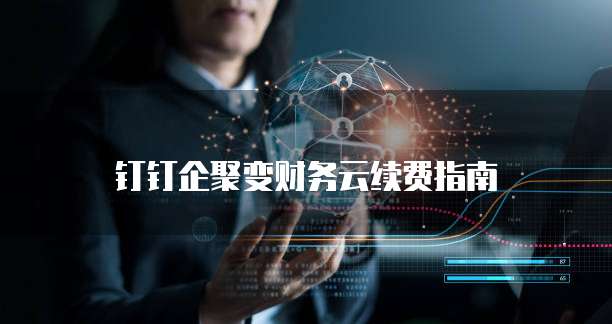 钉钉企聚变财务云续费指南