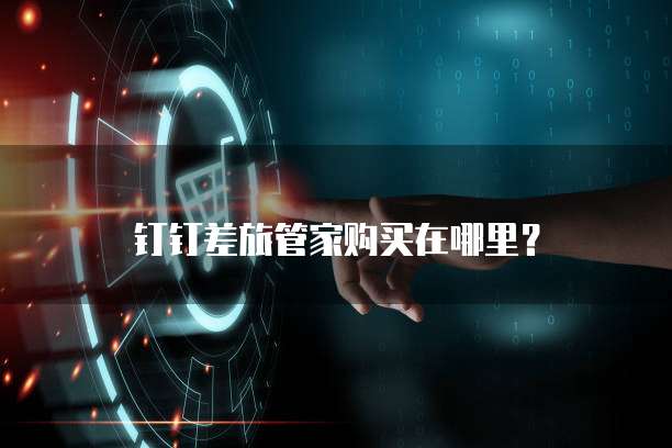 钉钉差旅管家购买在哪里？