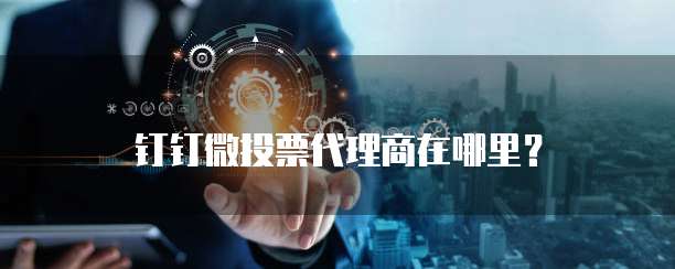 钉钉微投票代理商在哪里?