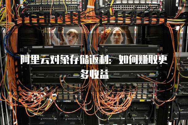 阿里云对象存储返利：如何赚取更多收益