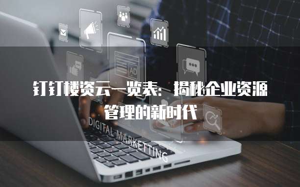 钉钉楼资云一览表:揭秘企业资源管理的新时代