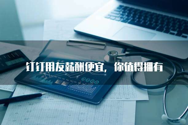 钉钉用友薪酬便宜,你值得拥有