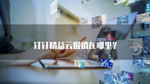 钉钉精益云报价在哪里？