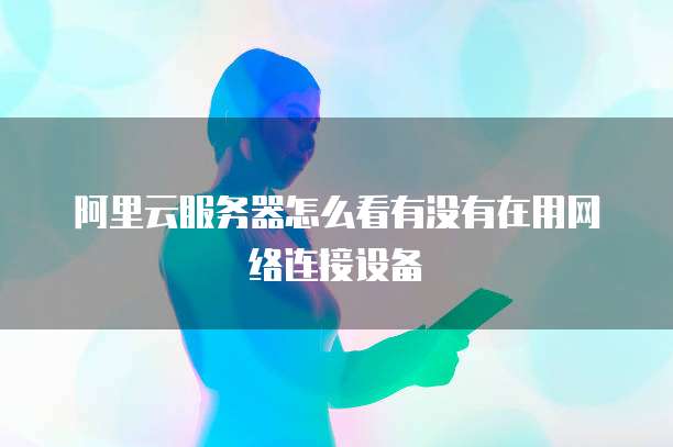 阿里云服务器怎么看有没有在用网络连接设备