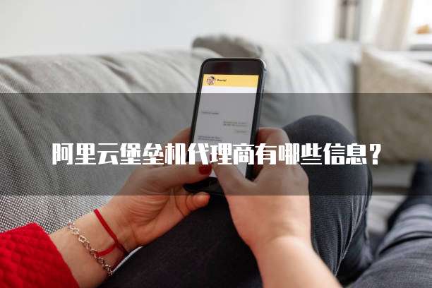 阿里云堡垒机代理商有哪些信息?