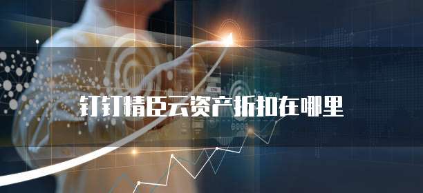 钉钉精臣云资产折扣在哪里