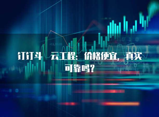 钉钉斗栱云工程:价格便宜,真实可靠吗?