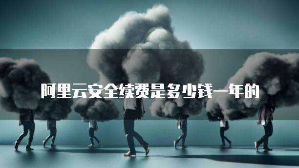 阿里云安全续费是多少钱一年的