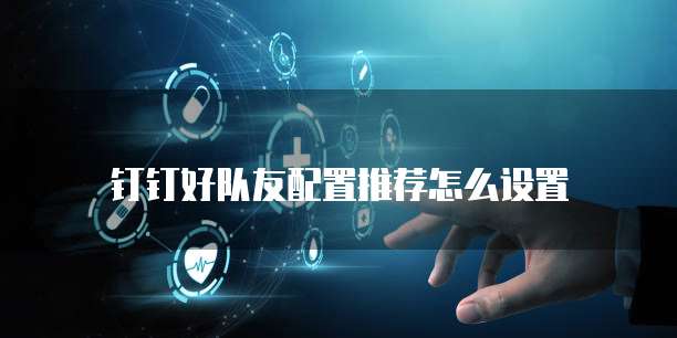钉钉好队友配置推荐怎么设置
