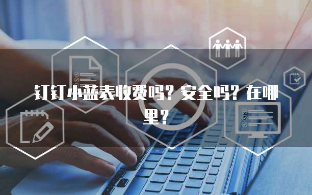 钉钉小蓝表收费吗?安全吗?在哪里?