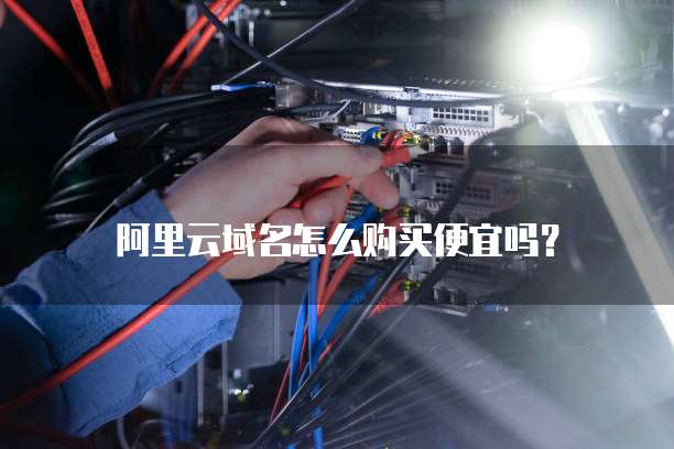 阿里云域名怎么购买便宜吗?