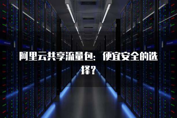 阿里云共享流量包:便宜安全的选择?