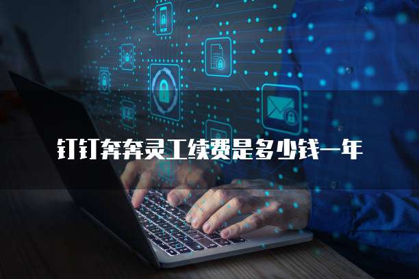钉钉奔奔灵工续费是多少钱一年