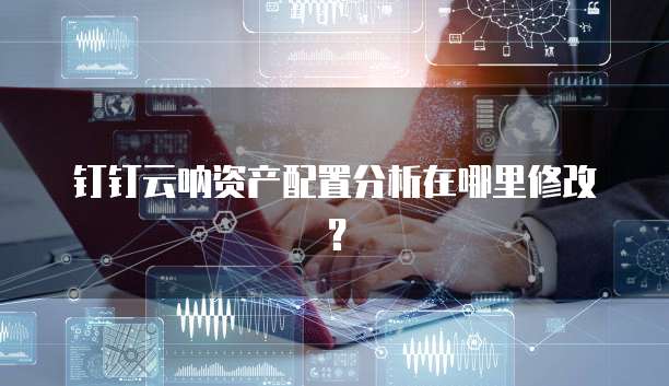 钉钉云呐资产配置分析在哪里修改?
