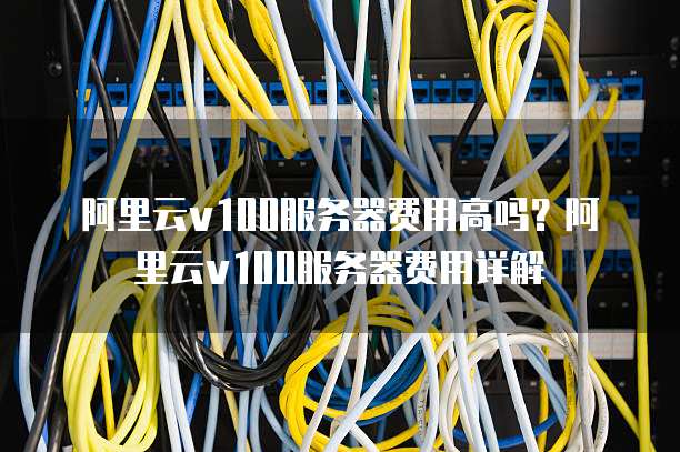 阿里云v100服务器费用高吗?阿里云v100服务器费用详解