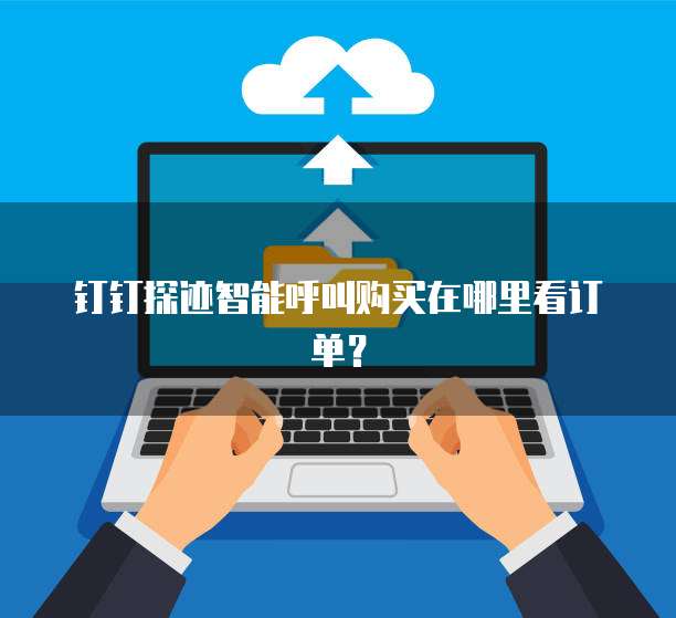 钉钉探迹智能呼叫购买在哪里看订单?