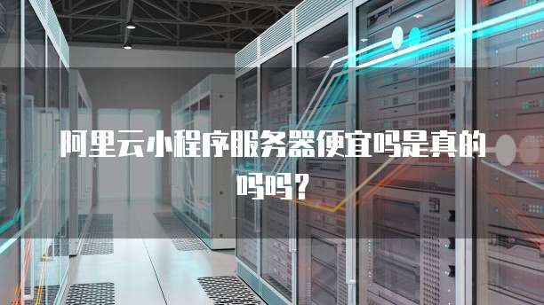 阿里云小程序服务器便宜吗是真的吗吗?