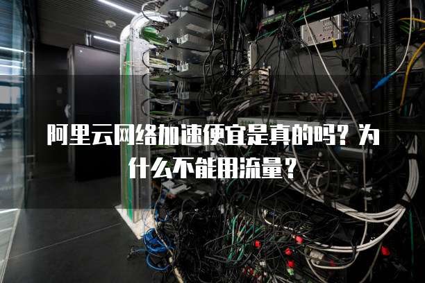 阿里云网络加速便宜是真的吗?为什么不能用流量?