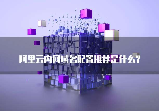 阿里云内网域名配置推荐是什么?