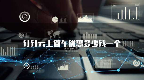 钉钉云上管车优惠多少钱一个