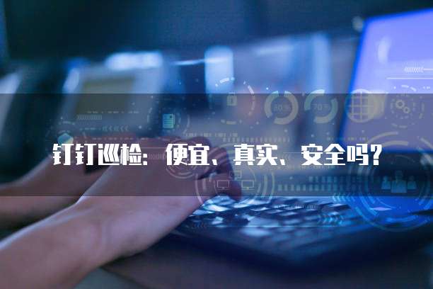 钉钉巡检:便宜、真实、安全吗?