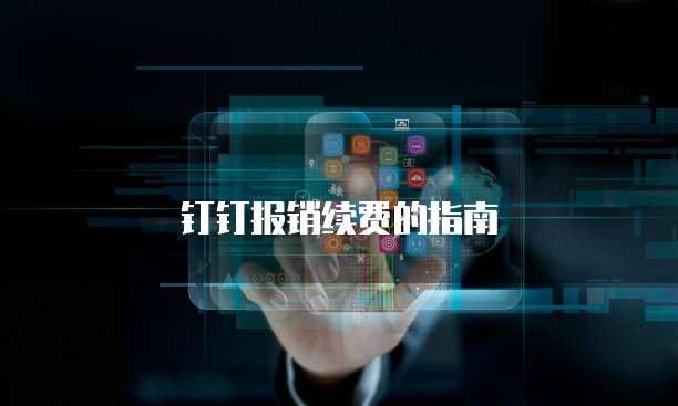 钉钉报销续费的指南