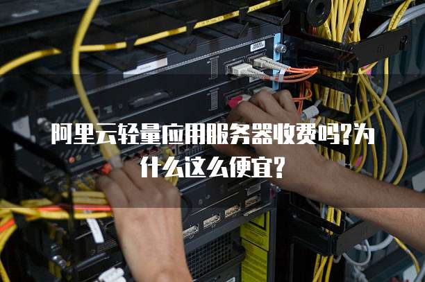 阿里云轻量应用服务器收费吗?为什么这么便宜?
