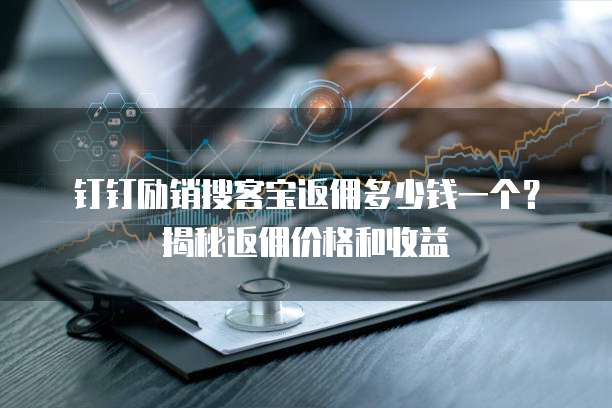 钉钉励销搜客宝返佣多少钱一个？揭秘返佣价格和收益