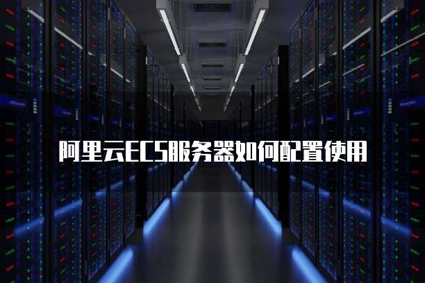 阿里云ECS服务器如何配置使用