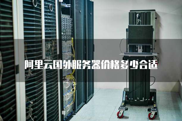 阿里云国外服务器价格多少合适