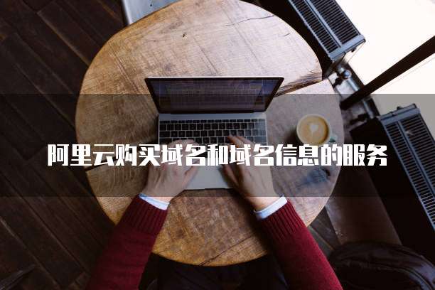 阿里云购买域名和域名信息的服务