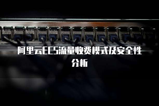 阿里云ECS流量收费模式及安全性分析