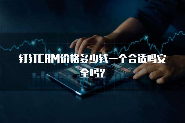 钉钉CRM价格多少钱一个合适吗安全吗?