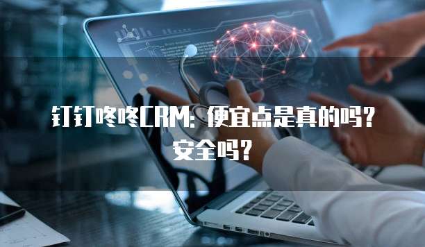 钉钉咚咚CRM: 便宜点是真的吗?安全吗?