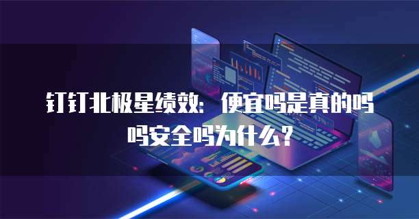 钉钉北极星绩效:便宜吗是真的吗吗安全吗为什么?