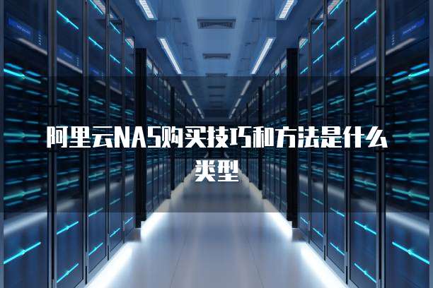 阿里云NAS购买技巧和方法是什么类型