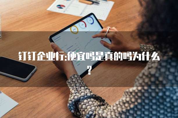 钉钉企业行:便宜吗是真的吗为什么?