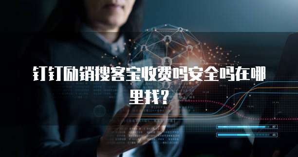 钉钉励销搜客宝收费吗安全吗在哪里找？