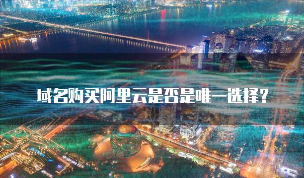 域名购买阿里云是否是唯一选择?