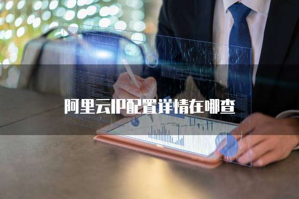 阿里云IP配置详情在哪查