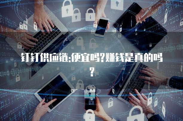 钉钉供应链:便宜吗?赚钱是真的吗?
