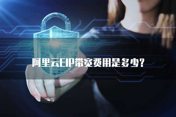 阿里云EIP带宽费用是多少?