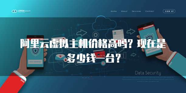 阿里云虚拟主机价格高吗?现在是多少钱一台?